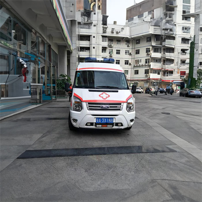 绵阳病重转院救护车出租案例